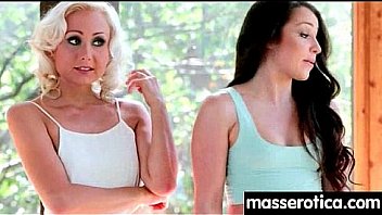 Sexy girl gives big tits lesbian an orgasm 14