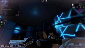 Getting teased by miyabi before sex~ pt 1