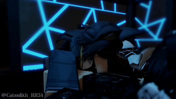 Getting teased by miyabi before sex~ pt 1