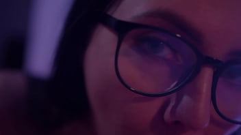 Dissolute milf gives blowjob her husband's