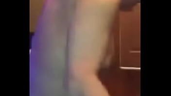 Blonde milf caught in tanning booth