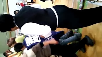 Japanese hopping gay boy kaz