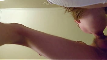 Dick sucking and creampie