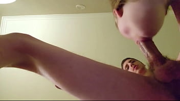 Dick sucking and creampie