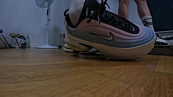 Boy feet sweaty socks & soles after gym gay feet footfetish sneaker pov