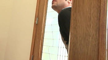 Angelica heart wears her high heels and glasses while servicing penis