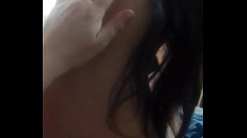 Slutty step daughter gets naked for daddy play with her tiny tits handjob him and get on his cock back ride hottest video ever