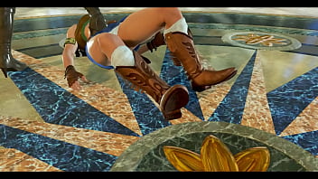 And anna break julia easily ryona