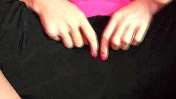 Two black studs for a blonde