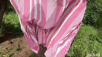 Public fuck in barcelona park