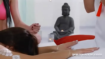 Nicole love debuts in an anal threesome with dominica phoenix