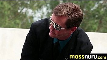 Slippery massage with happy end 8