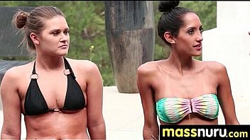 Slippery massage with happy end 8