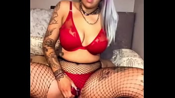 Riding big juicy cock until orgasm with vibrator