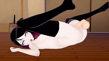 Sexy anime emo slut moans loud while getting rammed by big dick hentai anime