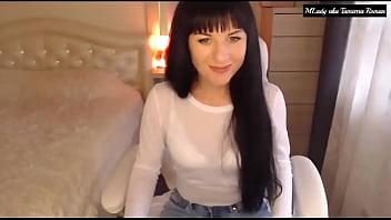 Little titty brunette jessy in jeans