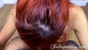 Slutty redhead wife slave gets dominated full on premium