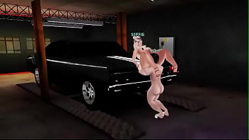 Ela gemendo muito e gozando