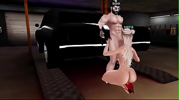 Ela gemendo muito e gozando