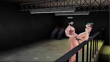 Ela gemendo muito e gozando