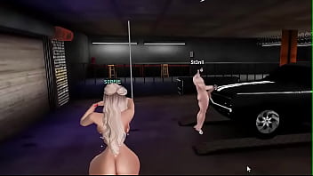 Ela gemendo muito e gozando