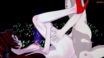 Girlfriend rides a guys cock cowgirl then gets fucked on the floor