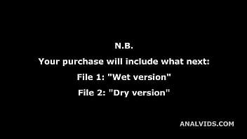 Dap destination goes wet sarah slave balls deep anal dap pee gapes creampie and swallow gio1456