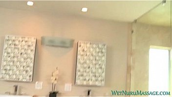 A noir gives great nuru massage