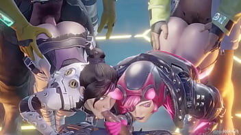 Wraith wattson and horizon porn compilation