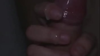 Impressive handjob to my friend and beautiful cumshot