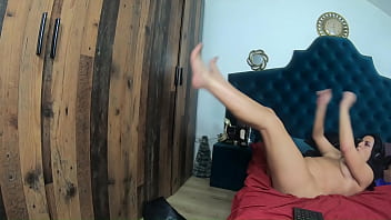 Milfycalla – naked morning workout in bed – episode 313