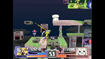 Playstation digimon rumble arena 2001 bandai renamon gameplay