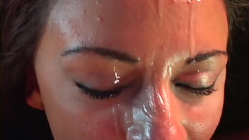 Supernova busty babe smokes a fat cock and squirts