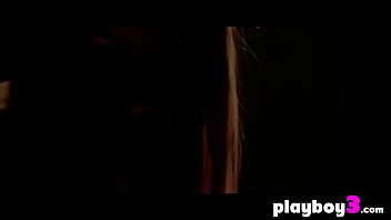 Two horny teens have lesbian sex after naked sushi