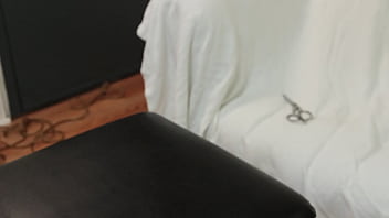 Hot black teen tied up and groped