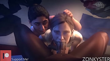 Ellie y dina son hembras no pueden reproducirse sin una bbc