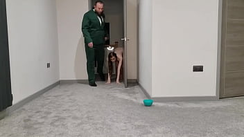 Walking my pet brook logan