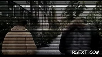 Naughty chick takes it hard