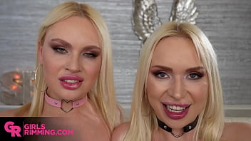 Hot blonde babes joi