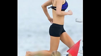 Alexandra daddario in shorts on the set of ‘baywatch’ in georgia