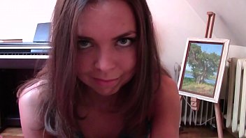 Cute babe with perfect tits masturbabe Cute babe with perfect tits masturbabe