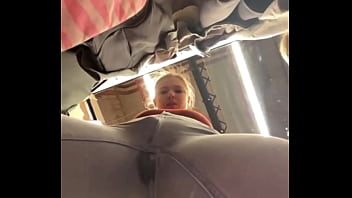 Double penetrating in changing room