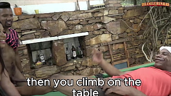 Hottie sitting on her neighbor's dicks