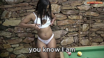 Hottie sitting on her neighbor's dicks