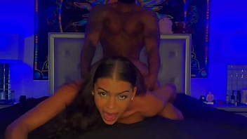 6’3 ebony goddess milks my dick