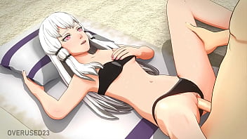 Lysithea enjoying getting fucked outside