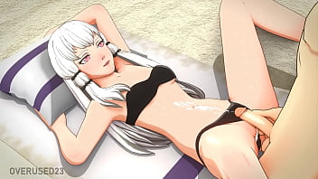 Lysithea enjoying getting fucked outside