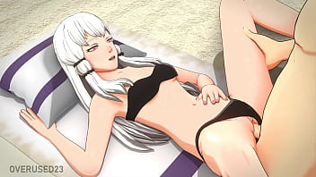 Lysithea enjoying getting fucked outside