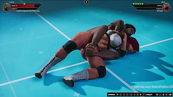 Leticia vs april nf3d female kinky combat virtual reality