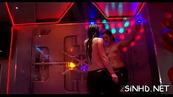 Explicit and wild club gratifying